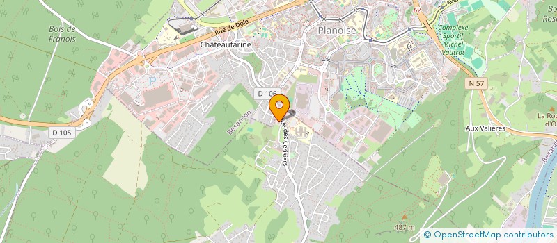 localisation de l'entreprise EAST BARBER FAMILY  AVANNE-AVENEY