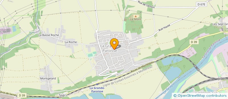 localisation de l'entreprise EAST COAST COUNTRY  VARENNES-SUR-SEINE