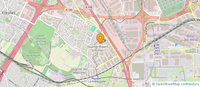 localisation de l'entreprise EAST GOURMET  ARCUEIL