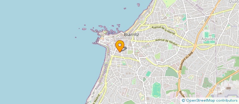 localisation de l'entreprise EAST RIVER à BIARRITZ