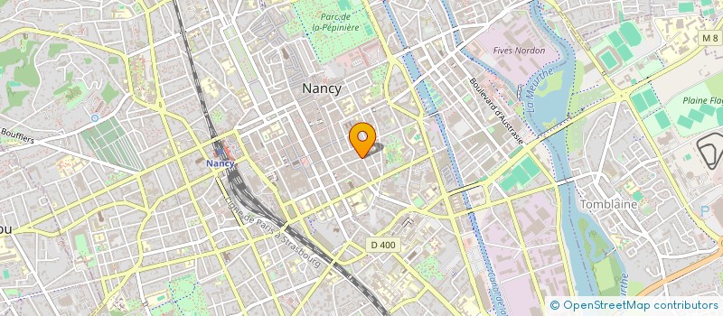 localisation de l'entreprise EAST SIDE STORY  NANCY