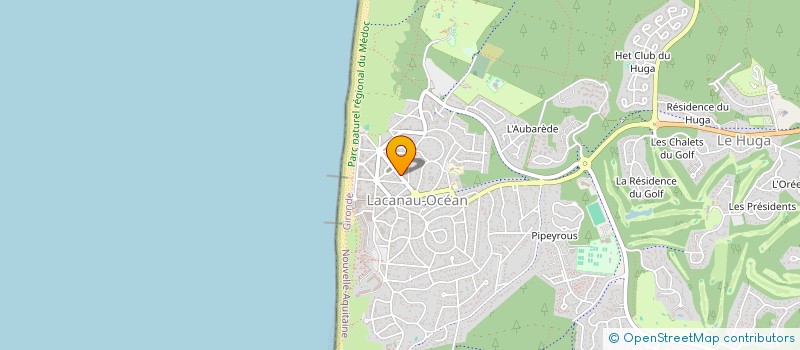 localisation de l'entreprise EASTB ELS DEVELOPPEMENT  LACANAU