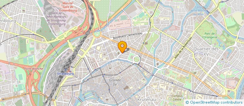 localisation de l'entreprise EASTELSON à STRASBOURG