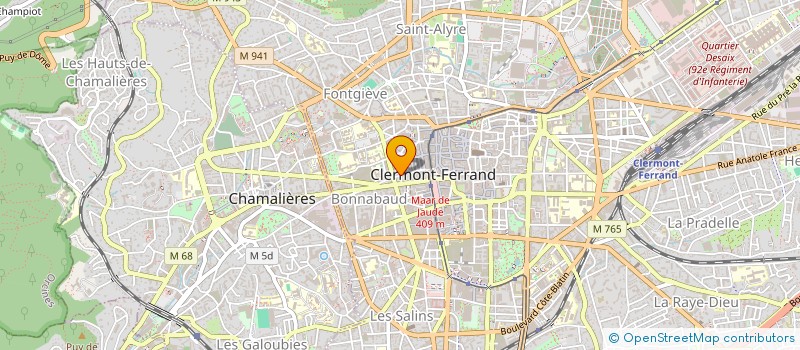 localisation de l'entreprise EASTER EGG COFFEE  CLERMONT-FERRAND