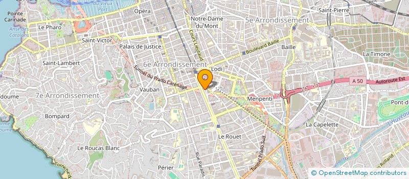 localisation de l'entreprise EASTERN CONFORT à MARSEILLE