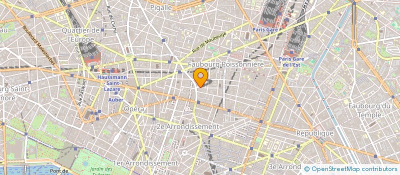 localisation de l'entreprise EASTERN PARKWAY PRODUCTION  PARIS