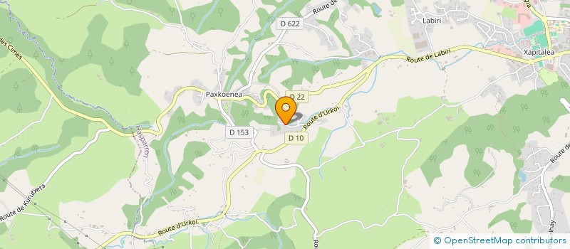 localisation de l'entreprise EASTON à HASPARREN