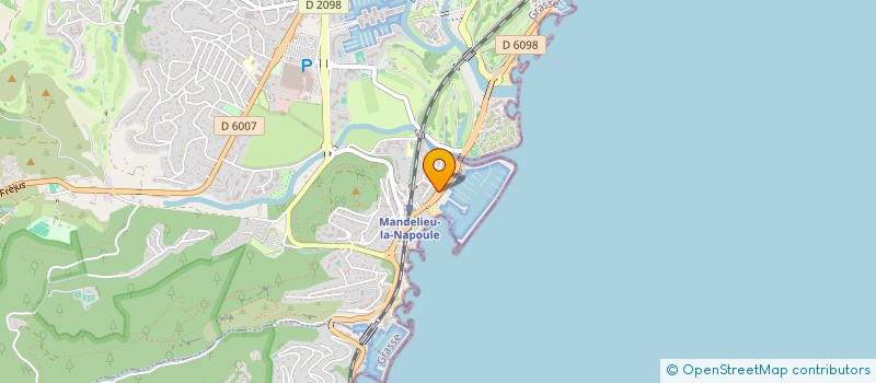 localisation de l'entreprise EASTWOOD à MANDELIEU-LA-NAPOULE