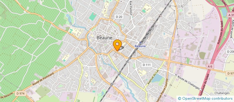 localisation de l'entreprise EASTWOOD à BEAUNE