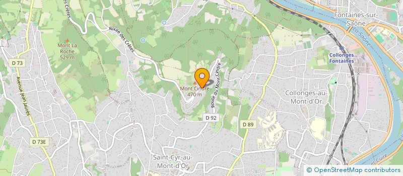 localisation de l'entreprise EASY  SAINT-CYR-AU-MONT-D'OR