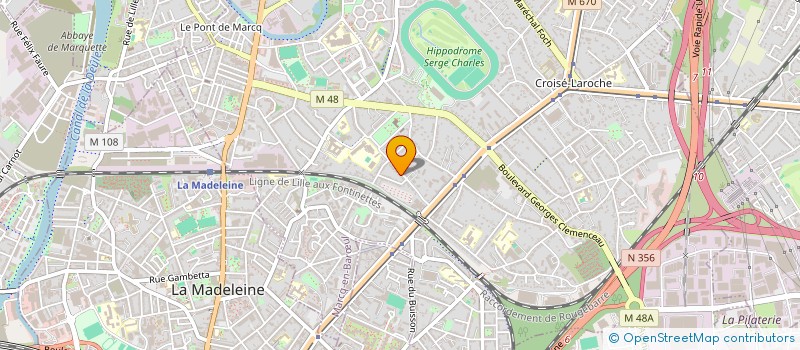 localisation de l'entreprise EASY 7VA à MARCQ-EN-BARŒUL