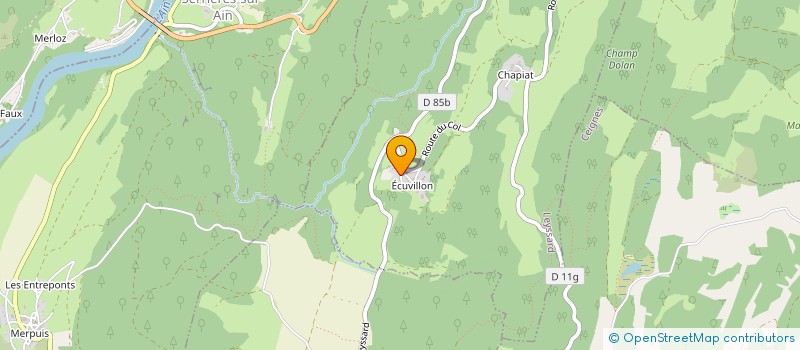 localisation de l'entreprise EASY  LEYSSARD