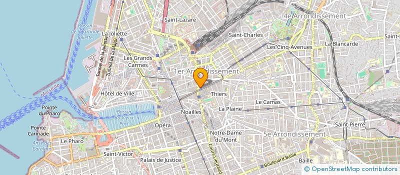 localisation de l'entreprise EASY à MARSEILLE