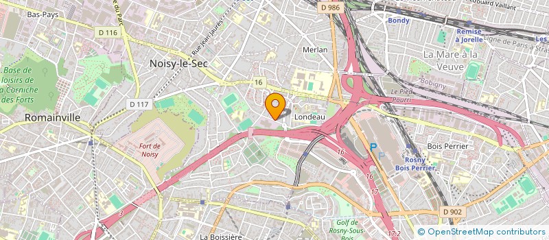 localisation de l'entreprise EASY ACCESS à NOISY-LE-SEC