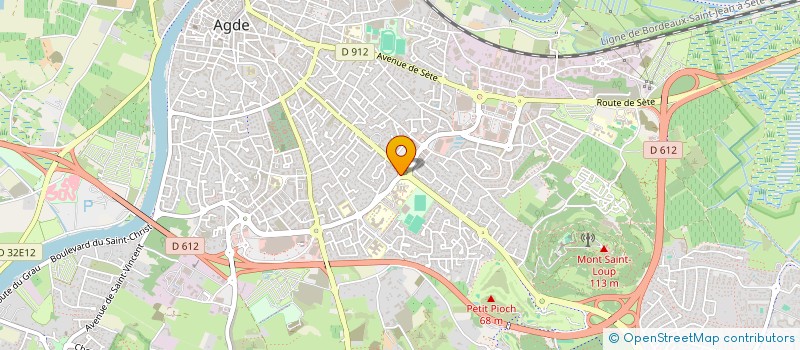 localisation de l'entreprise EASY AFFAIRES à AGDE