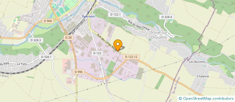 localisation de l'entreprise EASY ARCHIVAGE à EPERNON