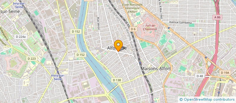 localisation de l'entreprise EASY ASSUR PRO à ALFORTVILLE