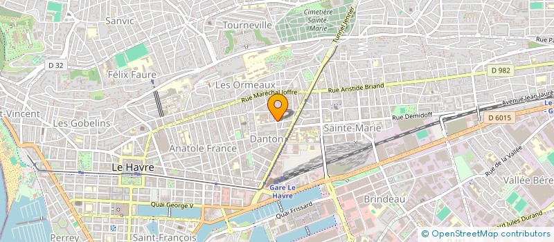 localisation de l'entreprise EASY@BAT à LE HAVRE