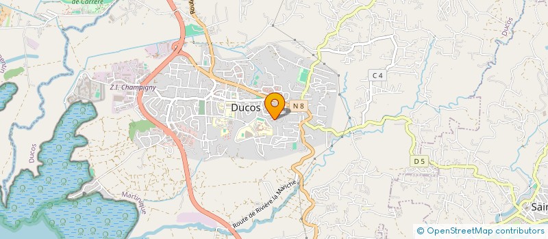 localisation de l'entreprise EASY'BAT à DUCOS