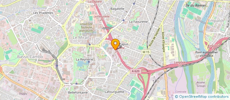 localisation de l'entreprise EASY-BAT TLS à TOULOUSE