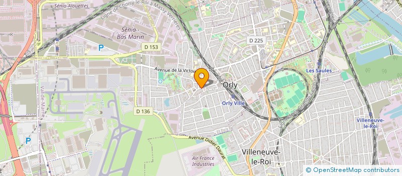 localisation de l'entreprise EASY BOOK  ORLY