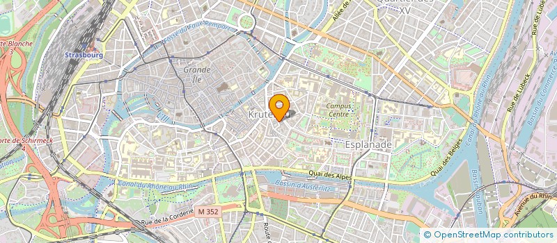 localisation de l'entreprise EASY BOX DEVELOPPEMENT à STRASBOURG