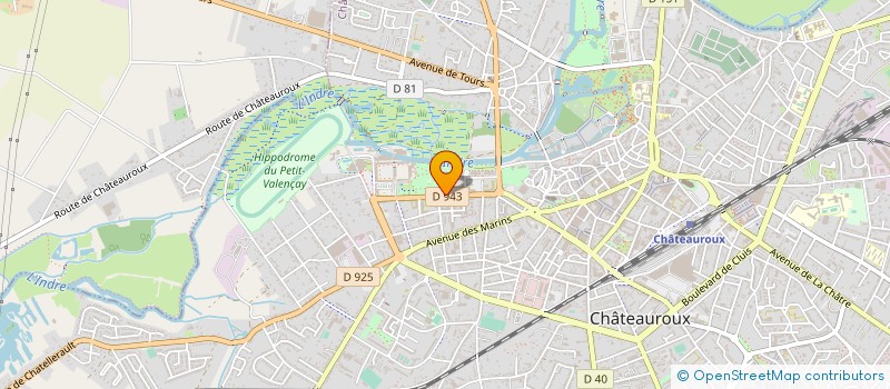 localisation de l'entreprise EASY BROKING FROM FRANCE à CHATEAUROUX
