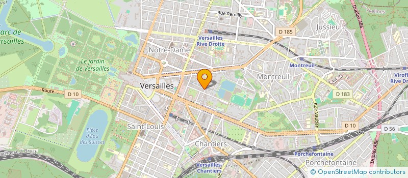 localisation de l'entreprise EASY BUILDING CONSULTING à VERSAILLES