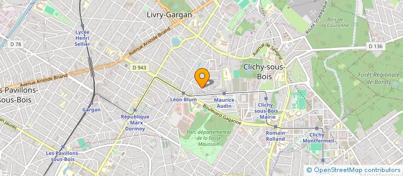 localisation de l'entreprise EASY BUSINESS à LIVRY-GARGAN