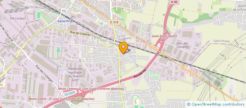 localisation de l'entreprise EASY BUSINESS  MIONS