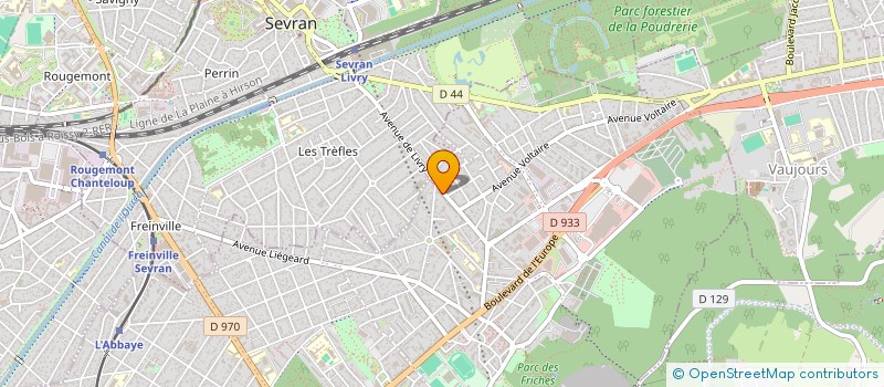 localisation de l'entreprise EASY CAB SERVICES à LIVRY-GARGAN