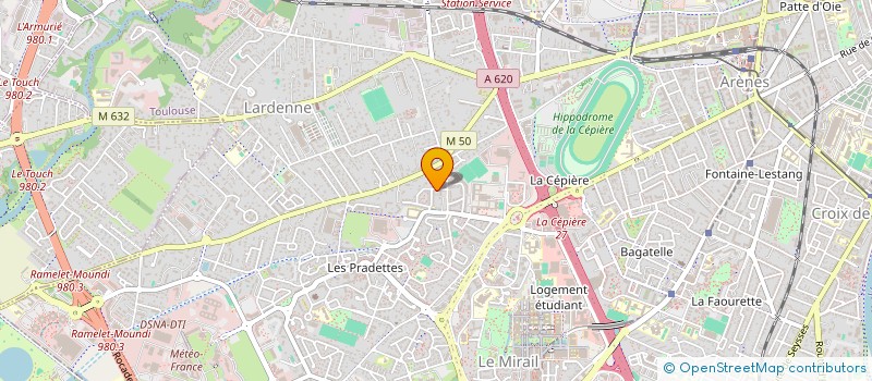 localisation de l'entreprise EASY CAR  TOULOUSE