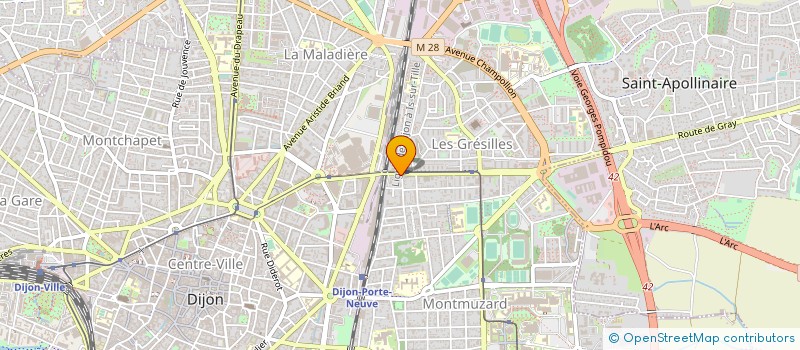 localisation de l'entreprise EASY CARS SERVICES 21 à DIJON