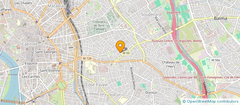 localisation de l'entreprise EASY CHANTIER à TOULOUSE