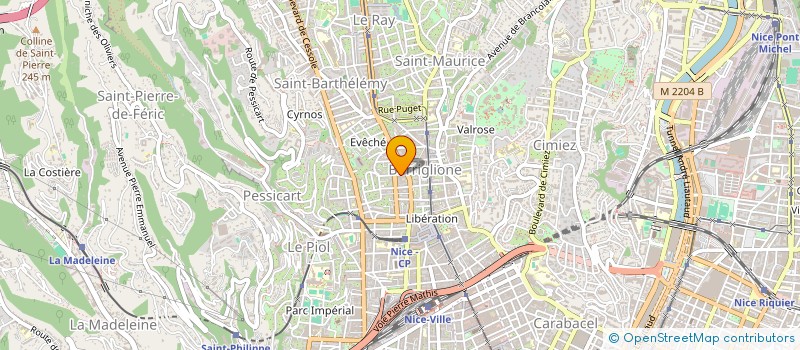 localisation de l'entreprise EASY CONCEPT à NICE
