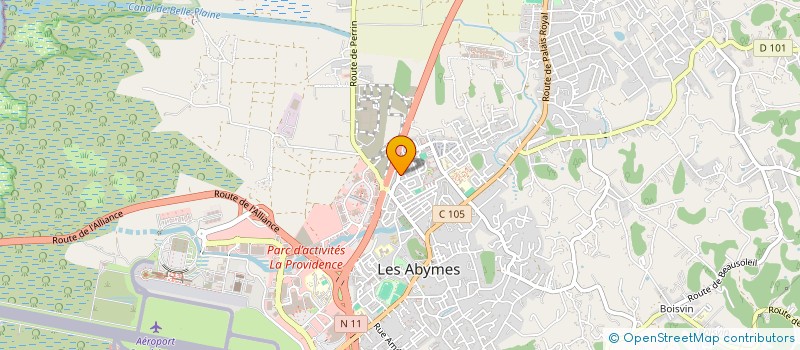 localisation de l'entreprise EASY CONSTRUCTION & ELECTRICITE à LES ABYMES
