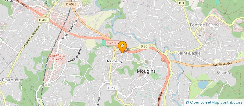 localisation de l'entreprise EASY CONSTRUCTIONS 06 à MOUGINS