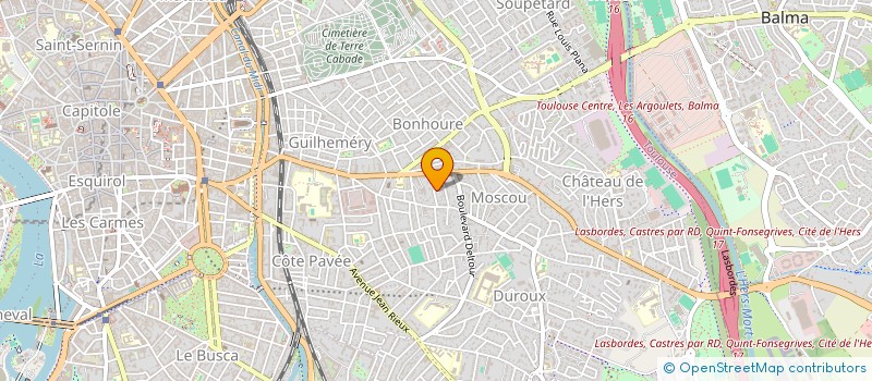 localisation de l'entreprise EASY CONSULTANTS  TOULOUSE