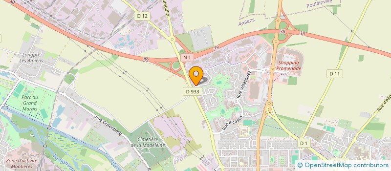 localisation de l'entreprise EASY CONTROLE à AMIENS