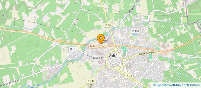 localisation de l'entreprise EASY CONVOI  BOLLENE