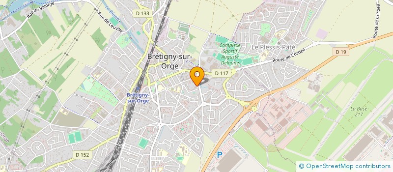 localisation de l'entreprise EASY COURSE à BRETIGNY-SUR-ORGE