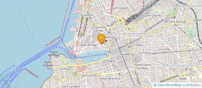 localisation de l'entreprise EASY CUISSON à MARSEILLE
