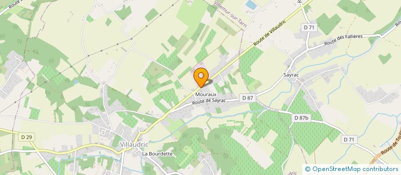 localisation de l'entreprise EASY DISTRIBUTION à VILLAUDRIC