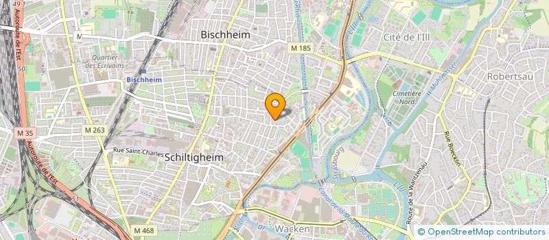 localisation de l'entreprise EASY DRIVE à SCHILTIGHEIM