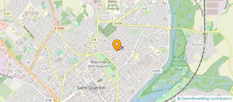 localisation de l'entreprise EASY DRIVE à SAINT-QUENTIN