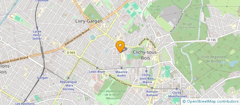 localisation de l'entreprise EASY DRIVE CAR à CLICHY-SOUS-BOIS