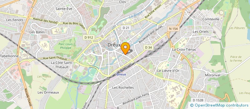 localisation de l'entreprise EASY DRIVE DREUX à DREUX