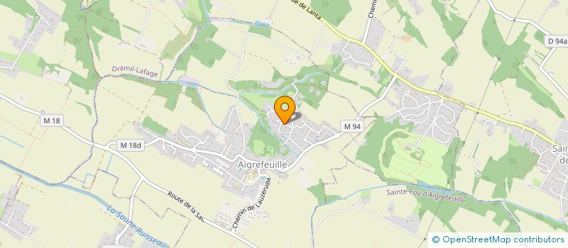 localisation de l'entreprise EASY DRIVING 31  AIGREFEUILLE