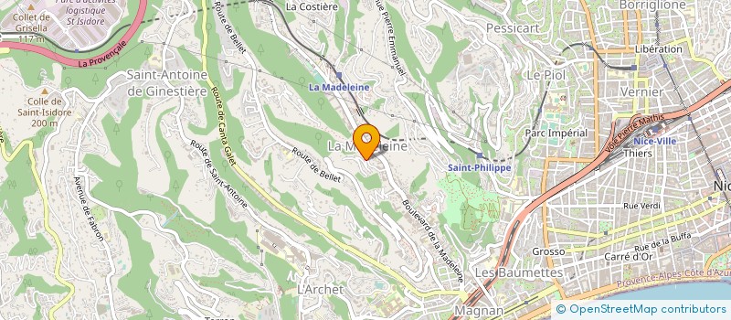 localisation de l'entreprise EASY ELEC à NICE