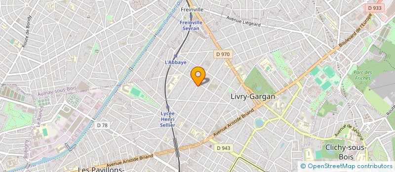 localisation de l'entreprise EASY ESPACE à LIVRY-GARGAN